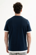 Prada  kontrast katmanlı t_shırt No:1055