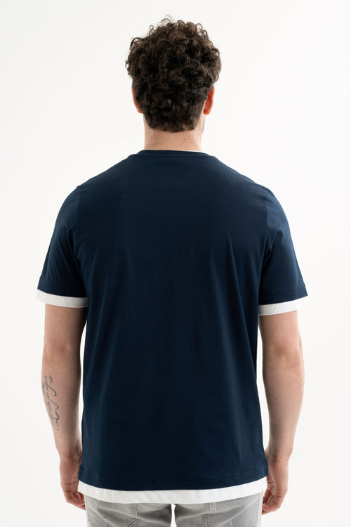 Prada  kontrast katmanlı t_shırt No:1055