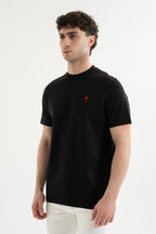 Ami Kırmızı Kalp Logolu T-Shirt No:1076