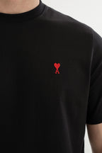 Ami Kırmızı Kalp Logolu T-Shirt No:1076